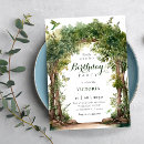 Search for nature 4x6 invitations Garden