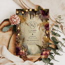 Search for charming wedding invitations String lights