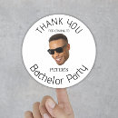 Search for bachelor party stickers Black and white