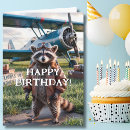 Search for funny raccoon birthday cards Humor