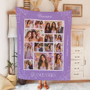 Search for purple photo collage blankets Simple