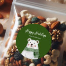 Search for happy bear stickers Merry christmas