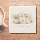 Search for monogram coasters White