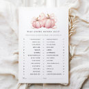 Search for pumpkin baby shower games Blush pink