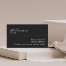 Search for copper and black business cards Minimal