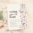 Search for making spirits bright invitations Cocktail party