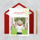 Search for warm wishes photo cards Red