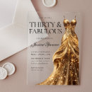 Search for champagne 30th birthday invitations Sparkle