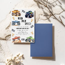Search for blue truck invitations Race