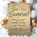 Search for black glitter invitations Script