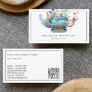 Search for author business cards Floral