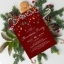 Search for green gold corporate christmas invitations Elegant script