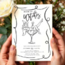 Search for girl in a martini glass invitations Cocktails