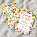 Search for bananas 5x7 invitations Lemon
