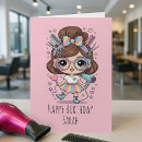 Search for beautician birthday cards Funny