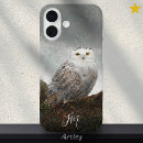 Search for snowy owl iphone cases White