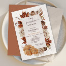 Search for rustic pumpkin baby shower invitations Gender neutral
