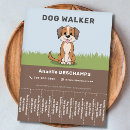 Search for cartoon flyers Dog walker