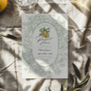 Search for fruit bridal shower invitations Sage green