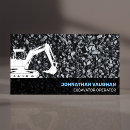 Search for excavation business cards Heavy equipment