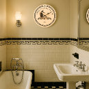 Search for bathroom clocks Vintage