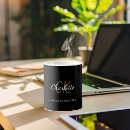 Search for monogram black gold mugs Minimalist