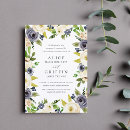 Search for blueberry wedding invitations Elegant