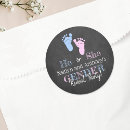 Search for baby reveal party stickers Gender neutral