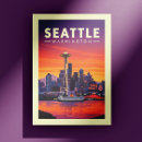 Search for washington cityscape postcards Seattle