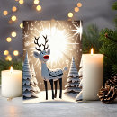 Search for red nose cards Reindeer