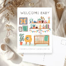 Search for baby nursery postcards Modern