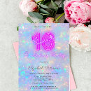 Search for iridescent invitations Neon