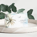 Search for palm tree place cards Ocean