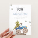 Search for dinosaur fourth birthday invitations Boy 4th birthday