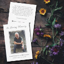 Search for poem note cards Memorial