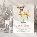 Search for cocktail christmas invitations Watercolor