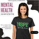 Search for mental health awareness tshirts Hope