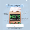 Search for hope rectangle stickers Awareness