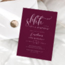 Search for cranberry invitations Typography