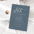 Search for slate blue invitations Typography