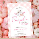 Search for our little pumpkin birthday invitations Girl