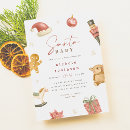Search for santa baby shower invitations December
