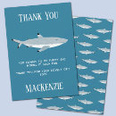 Search for shark thank you cards Nautical