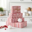 Search for red and white candy stripes wrapping paper Classic