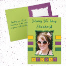 Search for add age name birthday cards Purple
