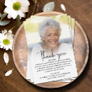 Search for elegant memorial thank you cards Funeral