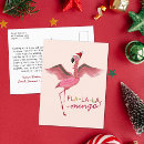 Search for florida christmas postcards Flamingo