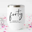 Search for 40th birthday tumblers Chic