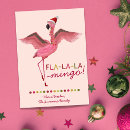 Search for flamingo seasonal cards Pun