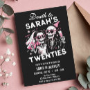 Search for girly skull invitations For her